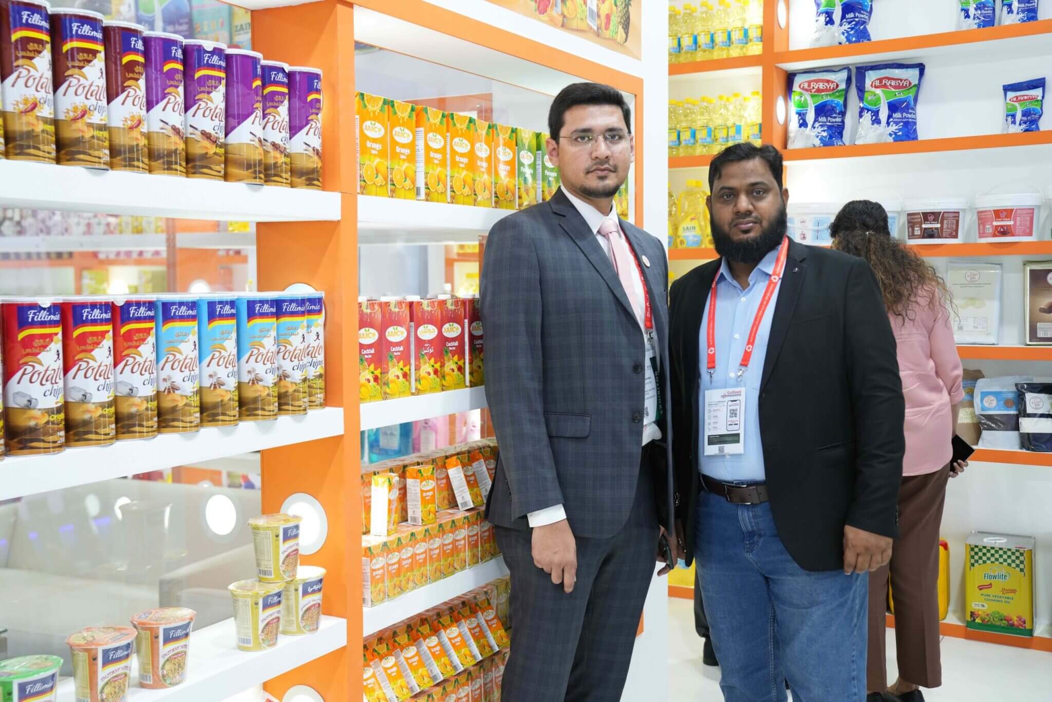 AWS Distribution products displayed at Gulfood