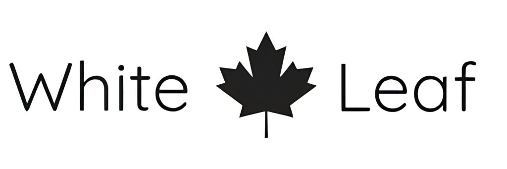 White Leaf logo